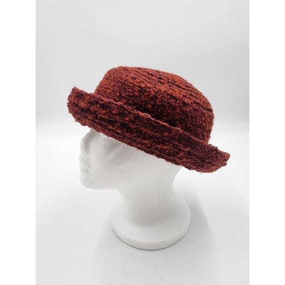 Betmar New York Knit Bucket Hat Roll Up Two Tone Packable Classic Fall Winter - Picture 7 of 11